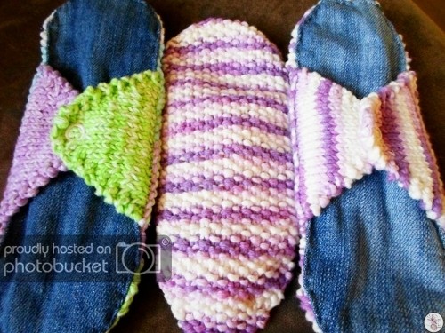 Knit Your Own Reusable Menstrual Pads : A Pattern - Diary of a First Child