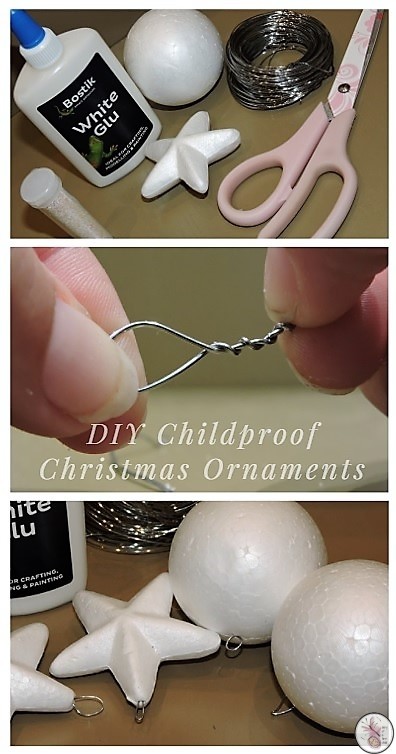 DIY Childproof Christmas Ornaments 